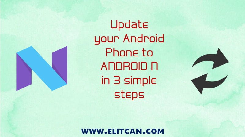 update android in simple steps