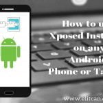use Xposed Installer on android