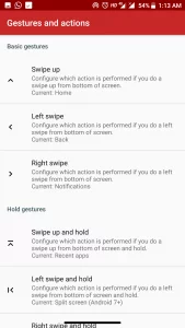 iPhone X like Swipe Up based Gesture