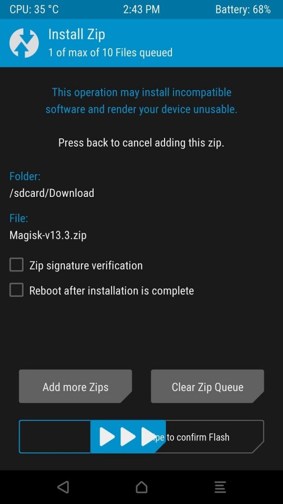 twrp magisk Install Magisk Manager and Root Android Phone & tablet
